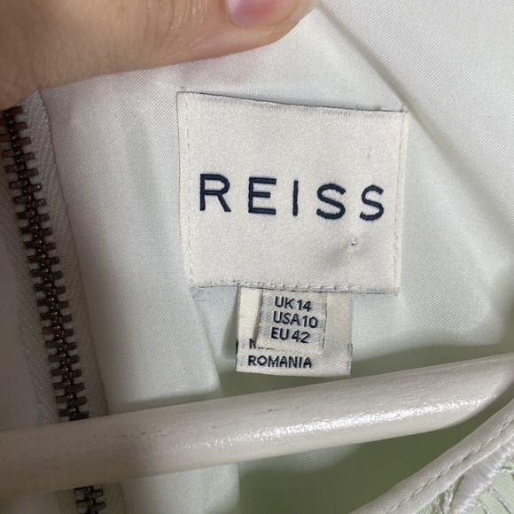 Reiss Mint White Lark‎ Lace Dress - Picture 5 of 6